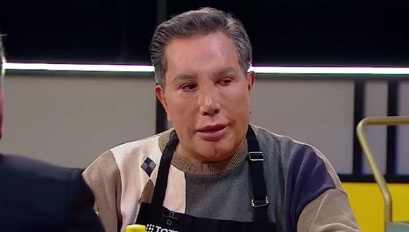 Jimmy Santi renunció al repechaje de 'El Gran Chef Famosos'. (Foto: Captura de video)