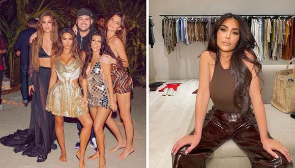 Kim Kardashian envió tierno mensaje a su hermana menor Kendall Jenner. (Foto: Instagram / @kimkardashian / @kendalljenner).