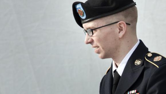 Bradley Manning es acusado de filtrar documentos clasificados a Wikileaks. (AFP)