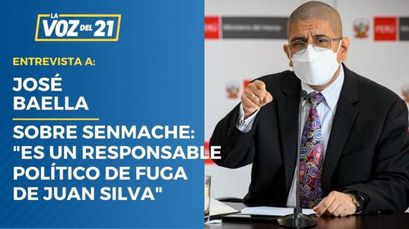 José Baella on Dimitri Senmache: "He is politically responsible for the escape of Juan Silva"