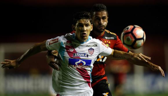Yony González adelantó a Junior en el primer compromiso frente a Sport Recife. (REUTERES)
