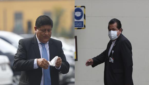 El ministro de Defensa, Walter Ayala y el secretario de Palacio de Gobierno, Bruno Pacheco, son investigados por la Fiscalía de la Nación