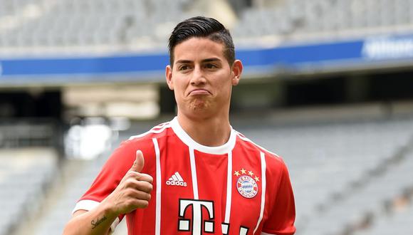 James se encuentra cedido al Bayern Munich, tras no consolidarse en el Real Madrid. (AFP)
