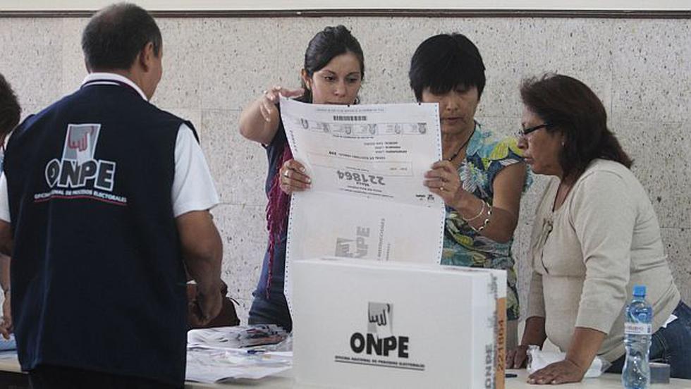 ONPE sorteará este jueves 21 de agosto los miembros de mesa para las Elecciones 2014. (USI)