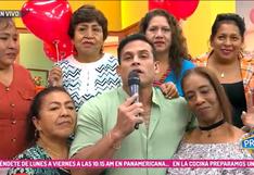 Christian Domínguez​ se quiebra al mandar saludo a las madres de sus hijos (VIDEO)
