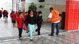 Jesús María: Escolares participaron en simulacro de sismo