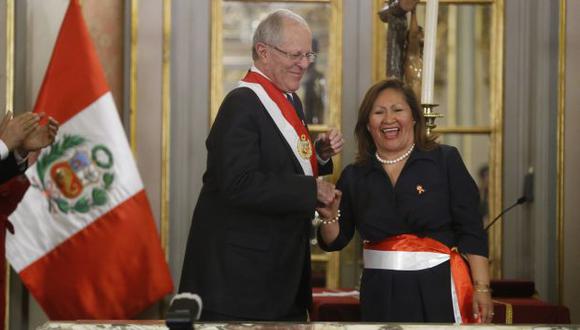Ministra Ana María Choquehuanca nombra a sus dos viceministras (Mario Zapata)