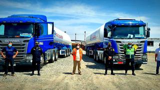 Camiones con oxígeno atrapados en Tacna lograron llegar a Arequipa con resguardo policial