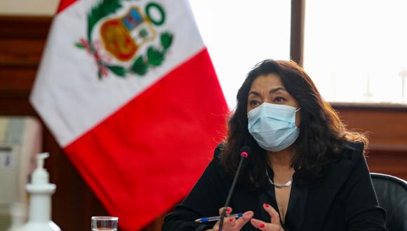 Violeta Bermúdez se refirió a las dosis entregadas por el laboratorio Sinopharm a la embajada de China en Lima. (Foto: PCM)