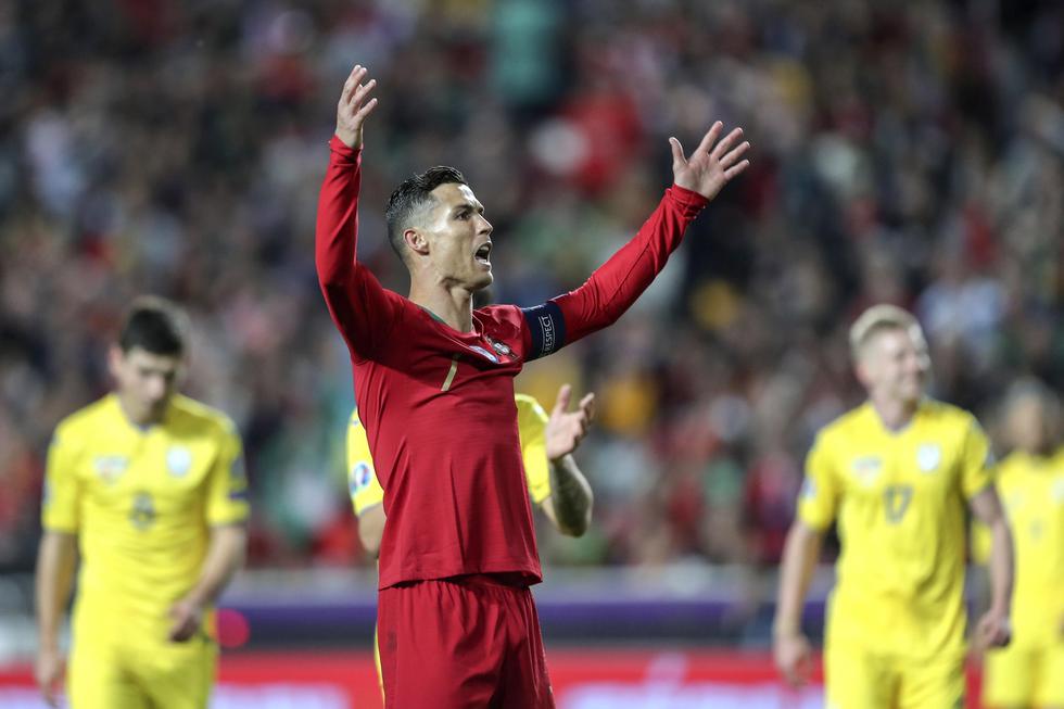 Portugal igualó 0-0 ante Ucrania en el retorno de Cristiano Ronaldo. (EFE)