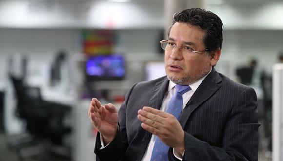 El ministro del Interior, Rubén Vargas, defendió los cambios en la Policía. (Foto: GEC)