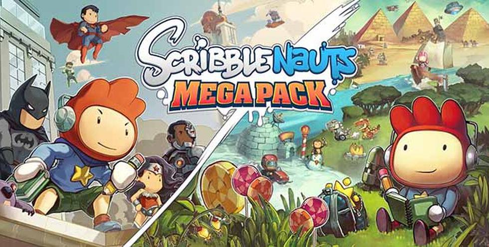 Mega Pack de Scribblenauts de Warner Bros. Games llega a PS4, Xbox One y Nintendo Switch.