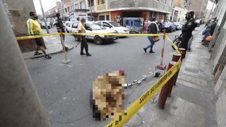 Cercado de Lima: Asesinan a balazos a dos hombres en distintos puntos de Barrios Altos