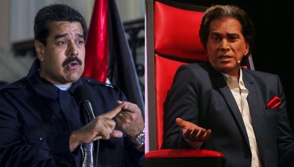 Nicolás Maduro ataca a José Luis Rodríguez El Puma en defensa de Hugo Chávez. (EFE/Perú21)