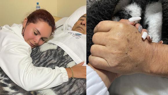 Génesis Tapia reveló que su padre fue diagnosticado con cáncer y le extirparon tumor maligno. (Foto: Composición/Instagram)