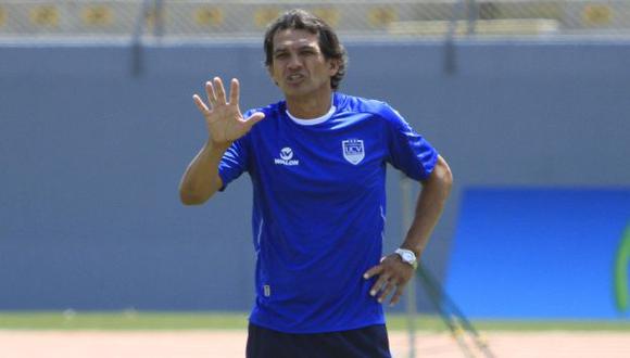 Franco Navarro aclaró que solo contará con los jugadores a los que entrena. (Perú21)
