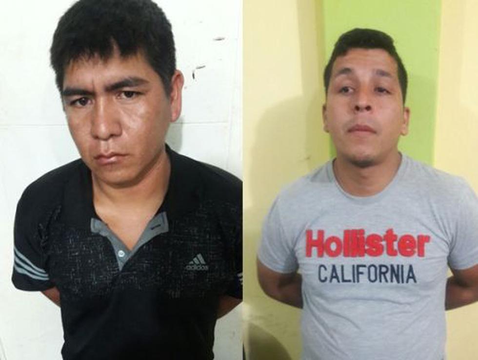 En Chiclayo cayeron dos presuntos 'marcas' cuando supuestamente hacían reglaje a sus víctimas.