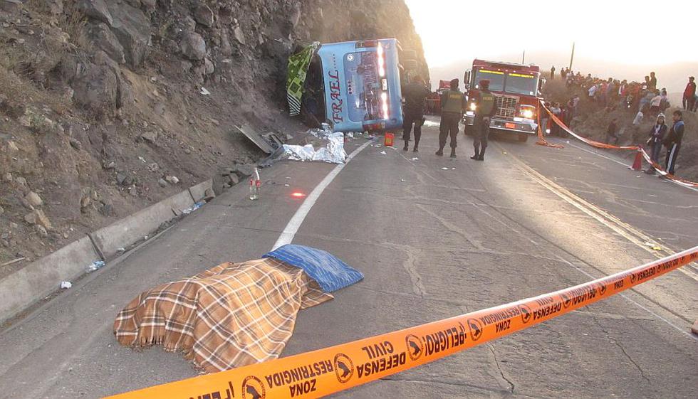 Accidente dejó 10 muertos y más de 40 heridos en vía Juliaca-Arequipa. (Gessler Ojeda)