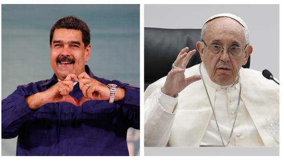 El presidente Nicolás Maduro se pronunció por el último mensaje sobre Venezuela pronunciado por el papa Francisco (Efe).