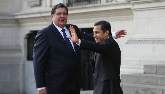 Ollanta Humala y Alan García siguen enfrentados. (Luis Gonzales/Peru21)