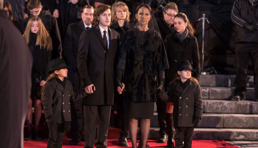 Celine Dion: Cientos de personas asisten a velorio del esposo de la cantante René Angélil. (AFP)