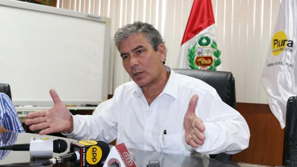 Gobernador regional de Piura, Reynaldo Hilbck, pide a Pedro Pablo Kuczynski destrabar las inversiones. (Perú21)