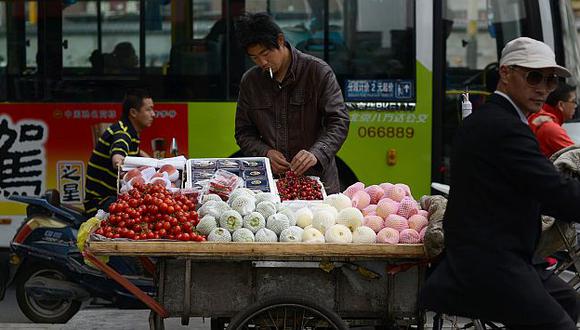 El aumento de los precios de los vegetales fue determinante. (AFP)