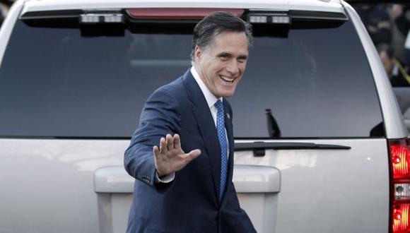 SIGUE AL FRENTE. Mitt Romney logró consolidar su primer lugar en las primarias republicanas. (AP)