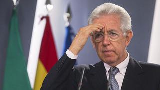 Monti teme que crisis económica lleve a la "disolución" de Europa