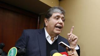 García: ‘Humala no se reúne con comisión López Meneses porque cometerá perjurio’
