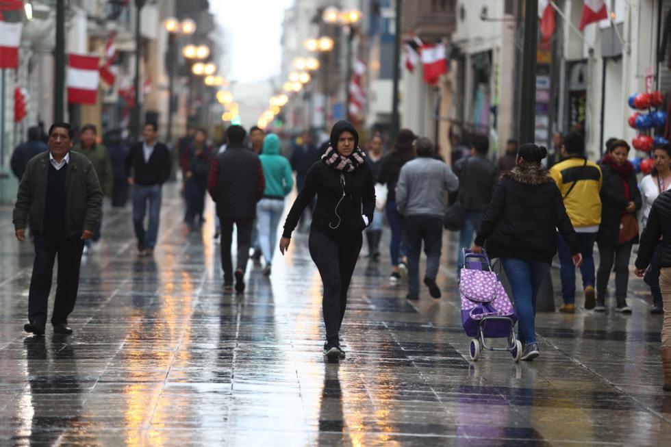 Senamhi informó que en mayo de este año, Lima soportó la llovizna de otoño más intensa y duradera de los últimos 54 años. (Foto: Alessandro Currarino/ GEC)