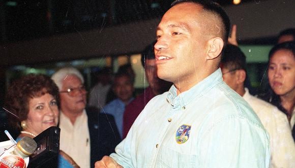 El 20 de julio de 1997 Carlos Noriega visitó Lima. Foto: Dante Piaggio/ GEC Archivo Histórico