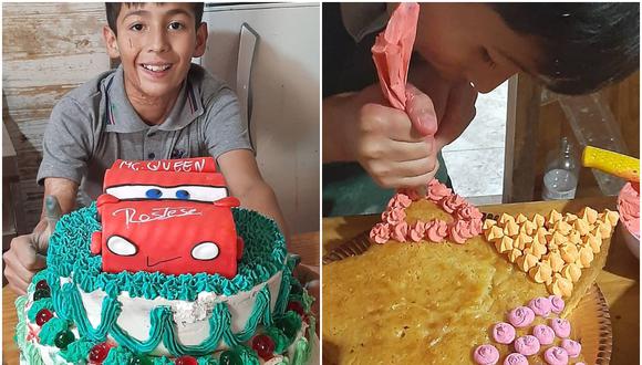 La historia de Joaquin, el niño que superó un grave accidente y sueña con abrir su propia pastelería. (Foto: @joaquinn5084 / Instagram)