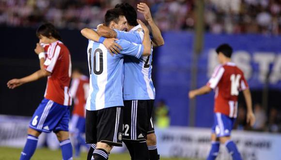 Messi anotó un doblete. (AFP)