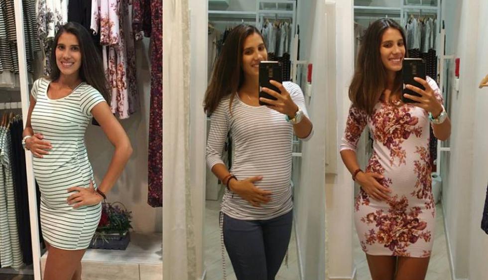 Vanessa Tello, quien actualmente lleva seis meses de embarazo, descartó su retorno a Esto es Guerra. (Facebook Vanessa Tello)