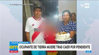 Villa El Salvador: invasor de Lomo de Corvina muere tras caer por pendiente
