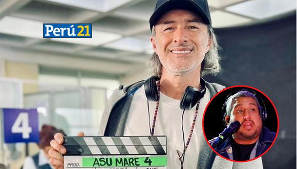 Carlos Alcántara habla sobre la ausencia de Ricardo Mendoza en 'Asu Mare 4'. (Foto: Composición Perú21)