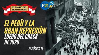 El Perú y la Gran Depresión luego del Crack de 1929