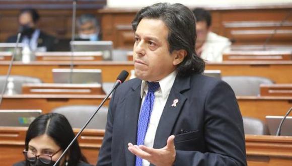 Edward Málaga se mostró a favor de una eventual moción de censura contra Digna Calle. (Foto: Congreso)