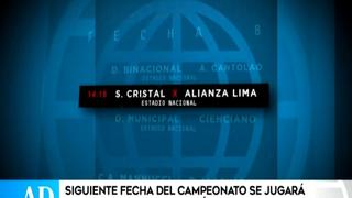Fútbol peruano: conoce la octava fecha de la Liga 1