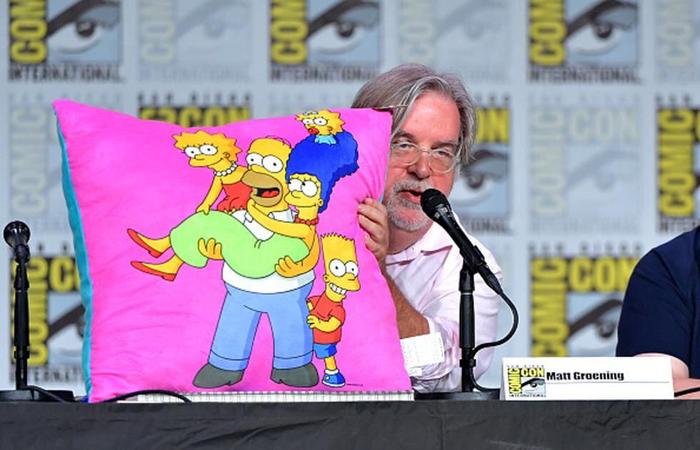 Matt Groening: "Sin duda habrá otra película de 'Los Simpsons' uno de estos días". (Getty)