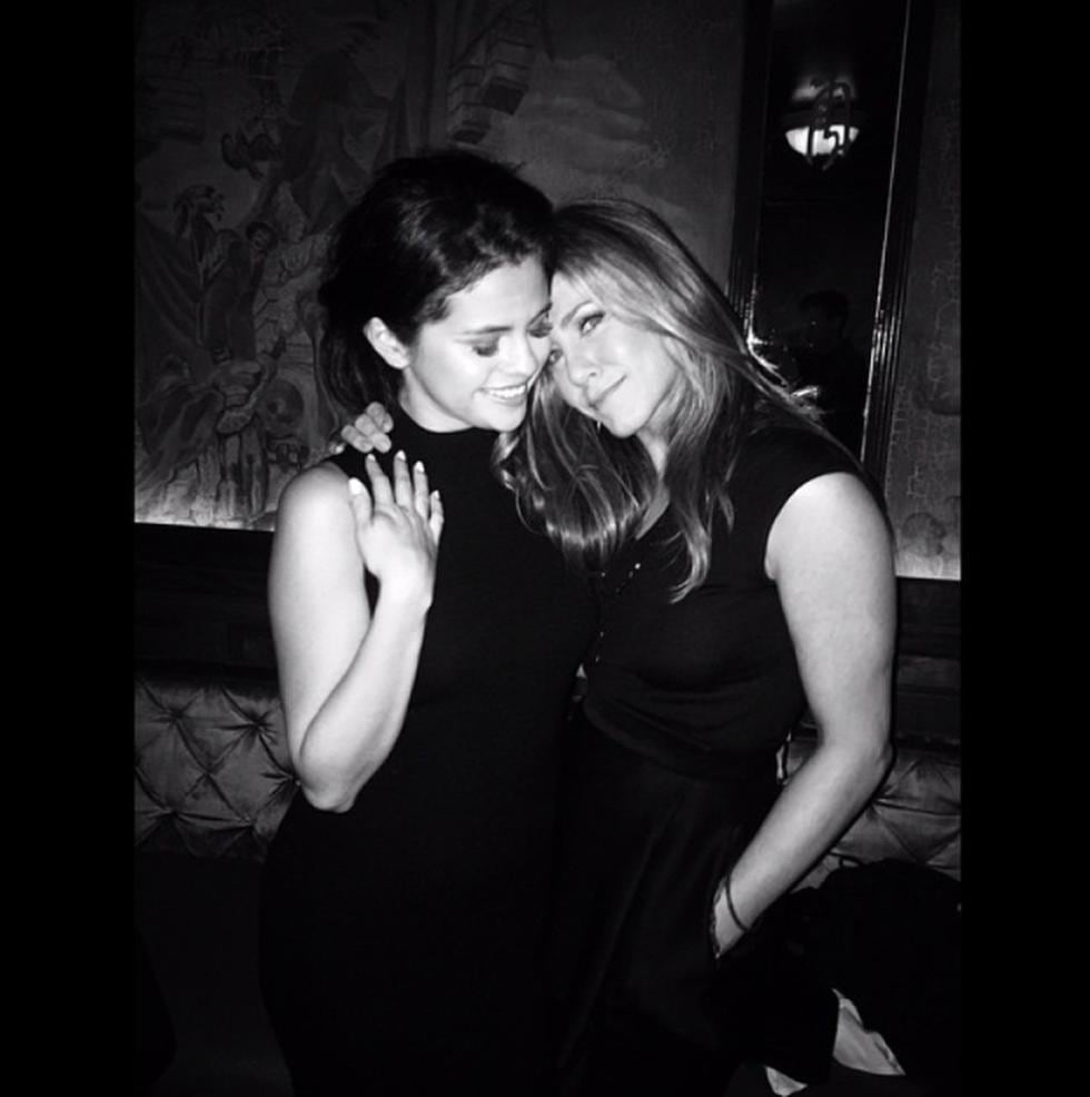 Selena Gomez es una gran fan de Jennifer Aniston. (@selenagomez / Instagram)