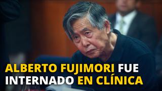Alberto Fujimori fue internado en una clínica por problemas estomacales