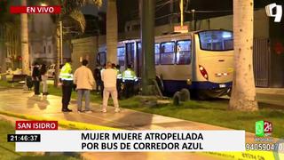 Ciclista murió atropellada por bus del Corredor Azul en la Avenida Arequipa