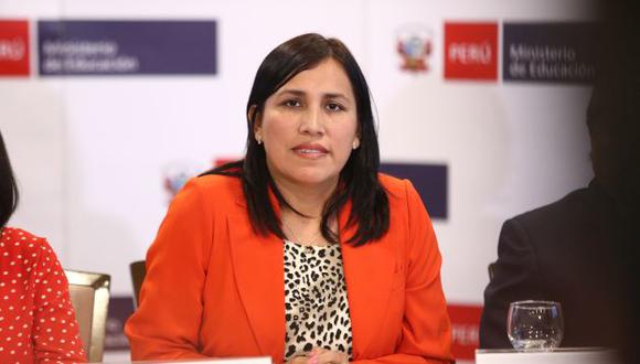 Flor Pablo lleva un mes como ministra de Educación. (GEC)
