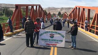 Cientos de hectáreas de cultivos y propietarios del Valle de Vítor en riesgo por inacción del Gobierno Regional de Arequipa