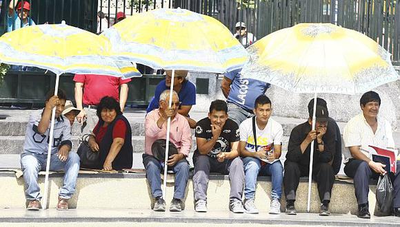 Sensación de calor alcanzó este martes los 33 grados en Lima este y Cercado. (USI)