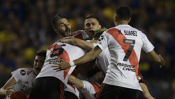 River Plate pasó a la final de la Copa Libertadores pese a derrota ante Boca Juniors. (AFP)