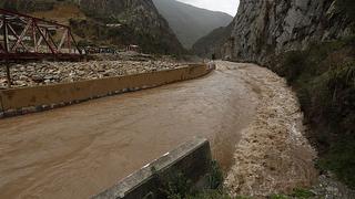 Río Rímac duplicó su caudal tras intensas lluvias, afirmó Senamhi