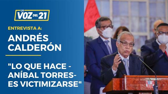 Andrés Calderón on Anibal Torres:"